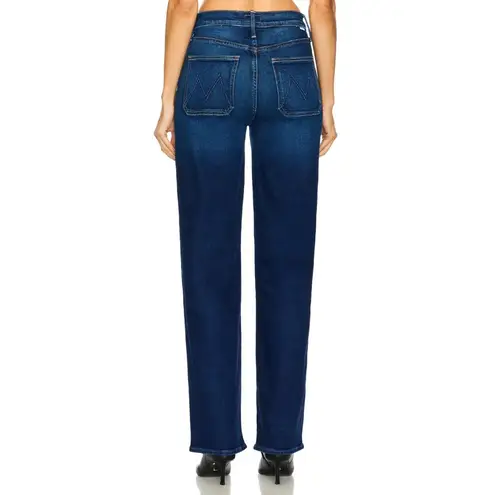 NWT Mother Patch Rambler Zip Sneak in These Boots Are Made For Walking Jeans 28 Blue