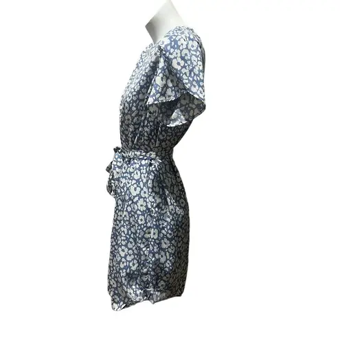 Gilli Women's M Blue Floral V