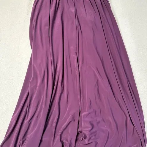 BHLDN  Mendoza Maxi Dress in Purple Plum