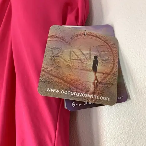 Coco Rave Women's One Piece Bra Sized Swimsuit NWT Size Medium