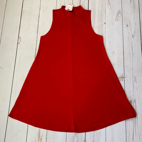 Popular 21 NWT - - Women’s Red A-Line Dress - Size L.