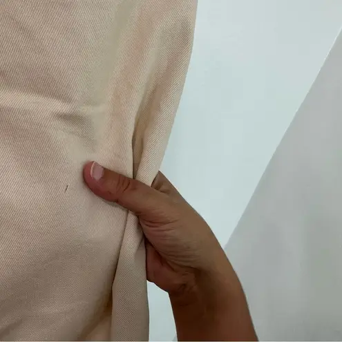 We Wore What High Rise Dad Jean In Cream Unbleached NWT size 27