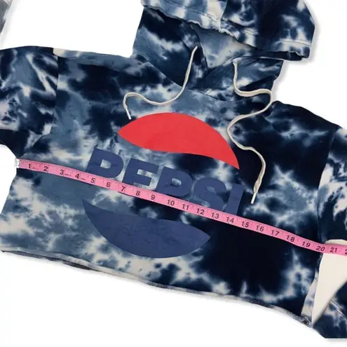Pepsi GraphicâTie Dye CropâHoodie