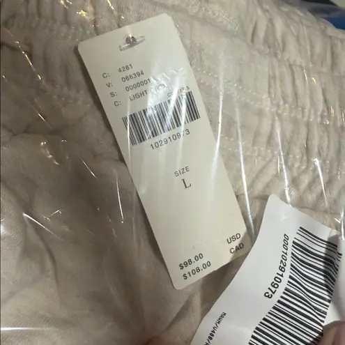 Anthropologie Daily Practice Printed Jogger Sweatpants Pink Size L