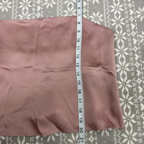 Massimo Dutti NWT Pink Strappy Satin Top Size Medium
