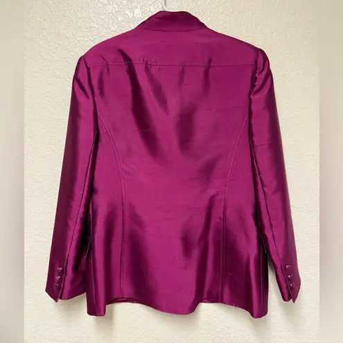 Oscar de la Renta *flawed* Fuchsia Blazer Size 14