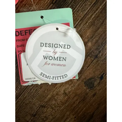 Magellan outdoors Fish Gear Women XL Coral Pink Short Sleeve Button Up Shirt