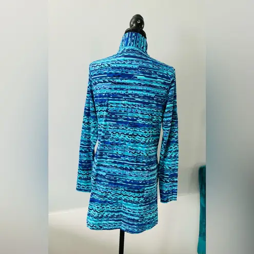 Long sleeve tunic top/ rush guard ⛵️☀️🏖️ Blue