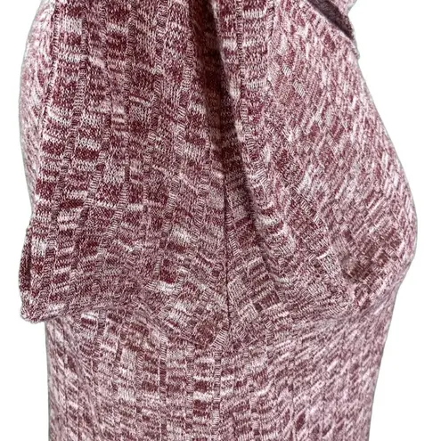 Everleigh Classic Burgundy Long Sleeve Cowl Neck Knit Sweater