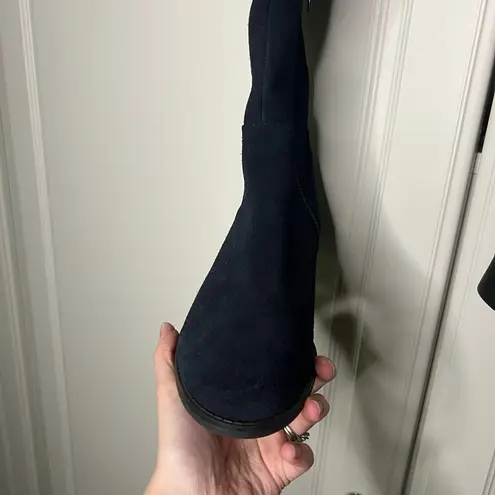 Matisse Camila Suede Tie Boots Blue Size 6