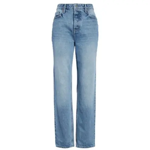 GRLFRND Grlfriend Jeans Denim High Rise Straight Devon Lead Me Back 100% Cotton 27