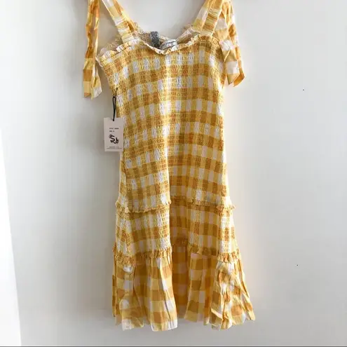 Sincerely Jules Dress Gingham Dress with Scrunchie