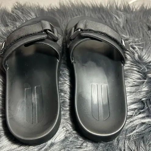 Nobull Adjustable Slides Slip Ons Beach Travel Shower Sandals Sz 9.5 Women 8Men