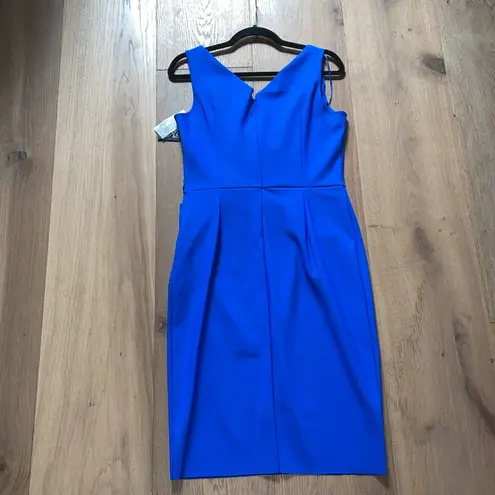 Alex Evenings Scuba Tank Dress Size 10 NWT Royal Blue Cocktail Formal 134005