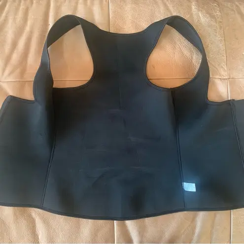 Waist Trainer Black Zip Up