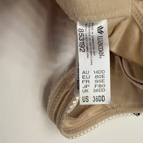 Wacoal 853192 Basic Beauty Spacer Underwire T-Shirt Bra 36DD Sand Full Coverage