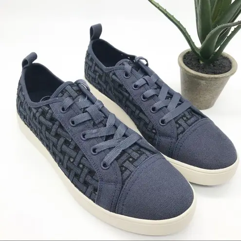 UGG Koolaburra Kellen Low Lace Denim Sneakers Blue Size 9.5