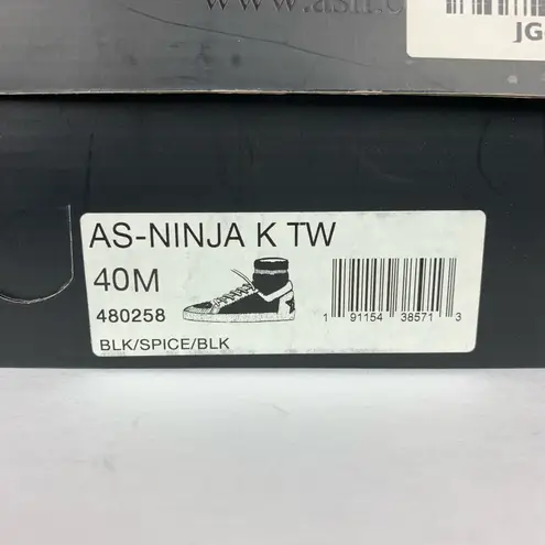 Ash Womens Ninja Sock Trainers Cashmere Tweed Knit Red Black Suede Trim Size 40