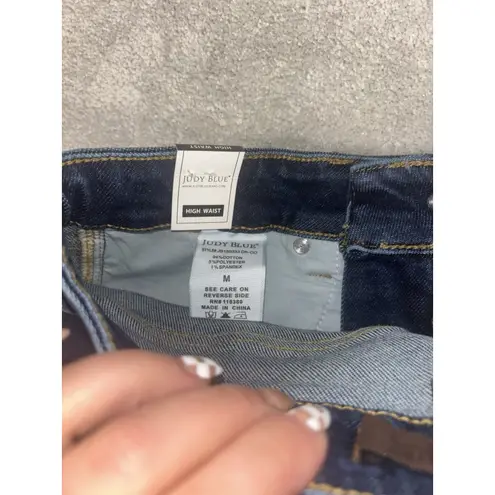 Judy Blue NWT Shorts High Rise Midi Length Dark Wash Medium