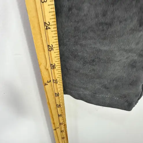 Venti6 Pants S Gray Faux Suede Joggers Italy Quiet Luxury Minimalist Luxe Basic