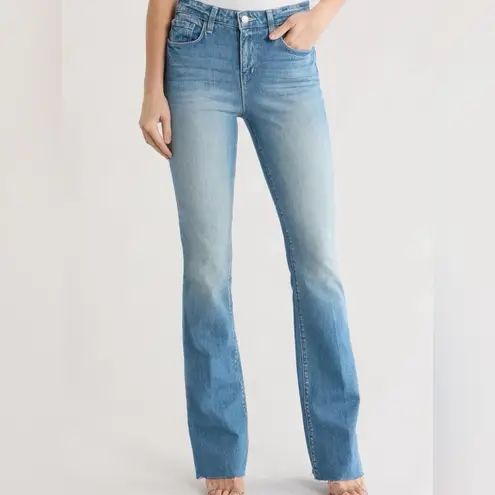 L'Agence L’AGENCE High-Rise Flare Jeans in Light Wash – Size 25