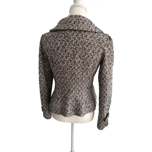 COCO & TASHI Brown Boucle Blazer Jacket Size Small