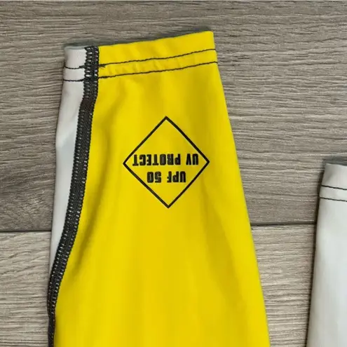 ScubaPro Yellow Long Sleeve Rash Guard XS/S Long Sleeve Diving Dive See …
