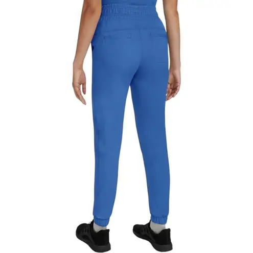 Healing Hands HH Works Royal Blue Jogger Scrub Pants Medium Petite
