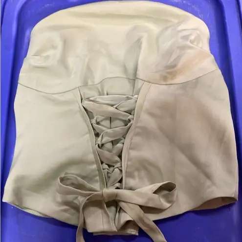 Silence + Noise  Mimi Cowl Neck Halter Top. Size Medium thumbnail 4