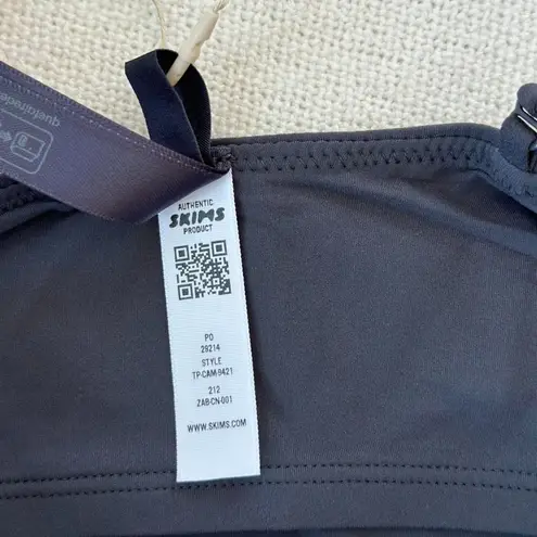 SKIMS Fits Everybody Cami in Graphite, Size Small