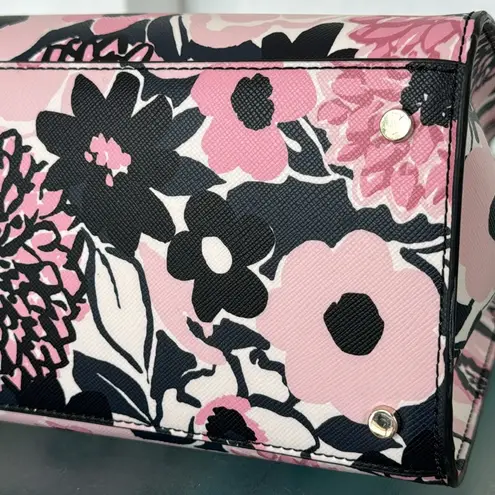 Kate Spade  Staci Floral Satchel Bag EUC