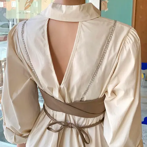 Coffee Shop CHUU cute core Bustier & Dress Set