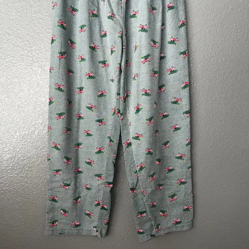 Gray Christmas Lights Pajama Pants Size L (12–14) Red Size L
