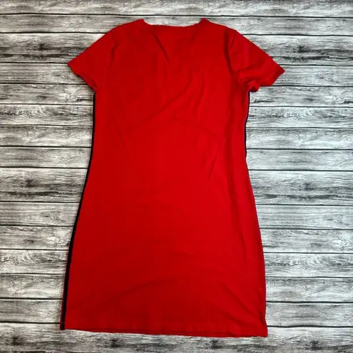 Tommy Hilfiger  Womens Pullover Tee Shirt Dress S SM Small Red White Blue Classic