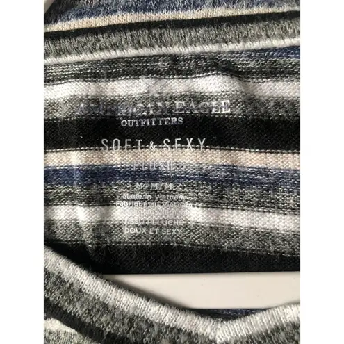 American Eagle plush Soft & Sexy Stripped M