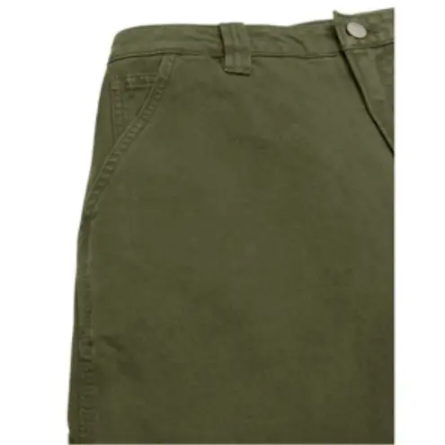 TNA Greenwich Pant High Waisted Relaxed Twill Carpenter Pants Gd Fatigue Size 2