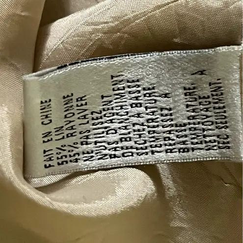 Peter Nygard Peter Nyguard Petites Cream Color Blazer Size 16