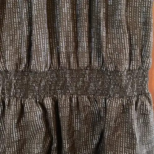 prAna smocked drop waist dress small