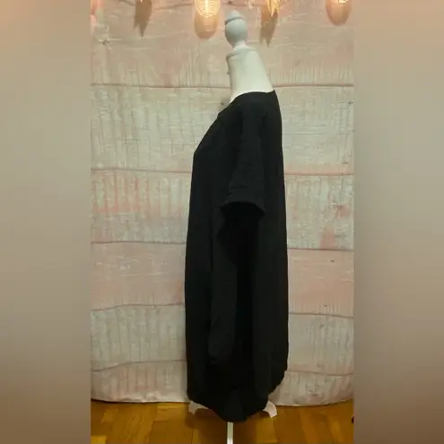 PATRIZIA LUCA Oversized black dress Size S