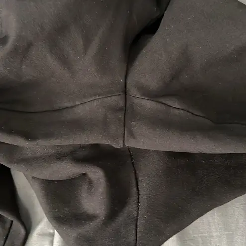 Quince Ponte Pintuck Ankle Pant Black Size Large