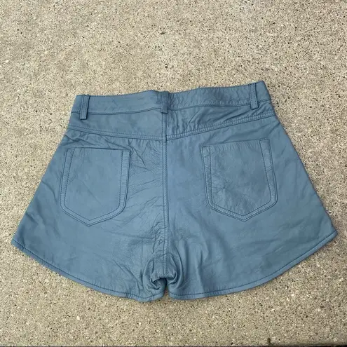 One Teaspoon NWT  100% Leather High Waist Shorts Sz M