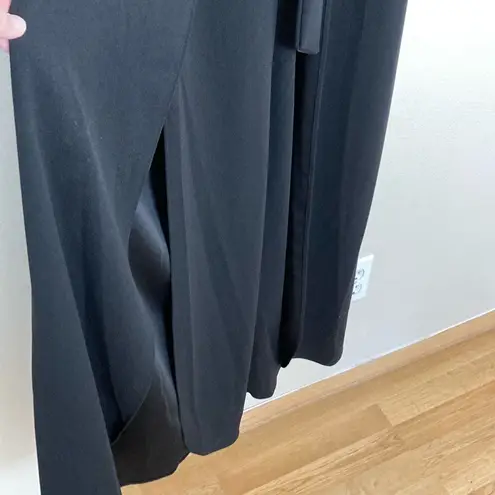 Shelby & Palmer Collared Split Flare Wide Leg Jumpsuit Size 12