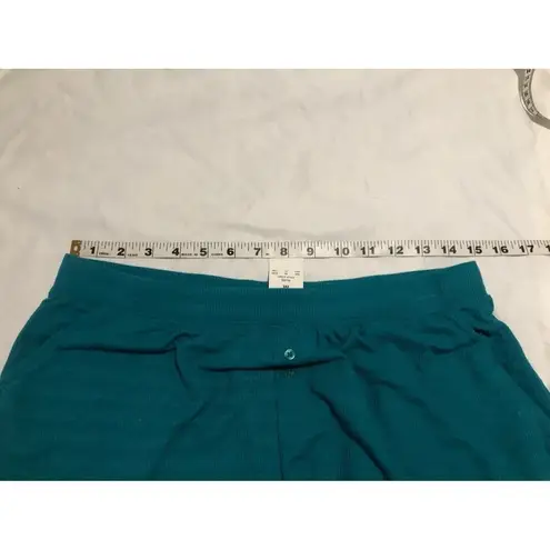 Stars Above teal pajama shorts size M
