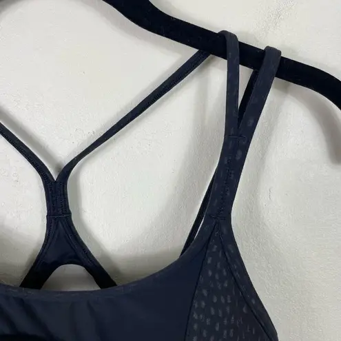 Lululemon  Light Support Pullover Nulu and Mesh Yoga Bra in Jewel Emboss Black