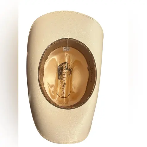 Michoacán Sebastian's Straw Vaquero Hat Jaripeo Rodeo Western Cowboy Hat size 7