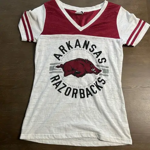 Creative Apparel Arkansas Razorbacks Game Day Spirit T Shirt