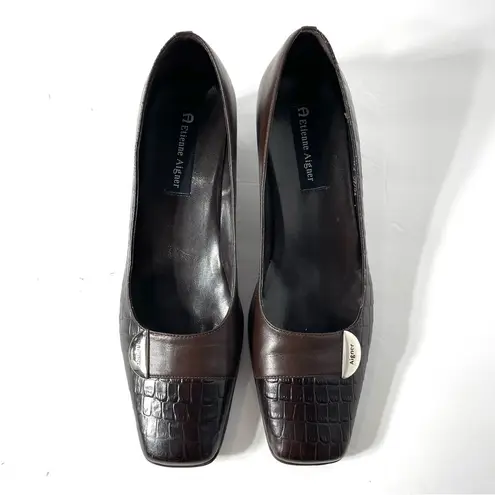 Etienne Aigner Manzoni Leather Shoes 9.5M