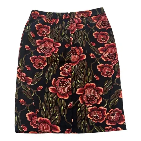 Premise Vibrant Floral Print Pencil Skirt Size 8 NEW