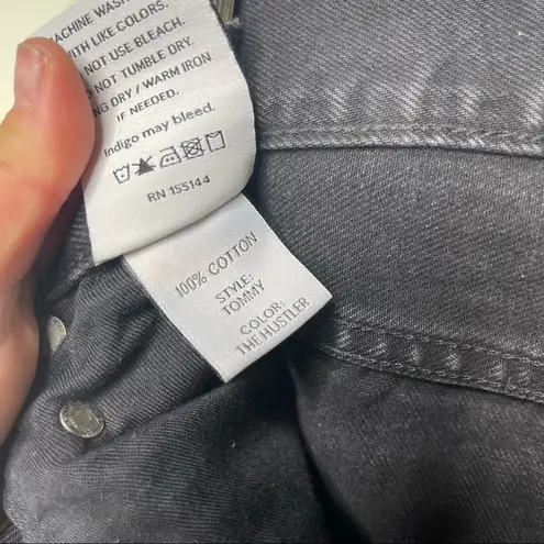 Boyish Jeans - The Tommy crop jeans in Black high rise button fly sz 24