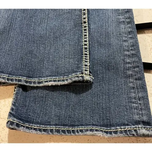 Silver Jeans Women’s Silver Suki Surplus Jeans Size W29/L30 Button Pocket Flap Thick‎ Stitch